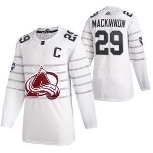 Fanatics Branded NHL Men's Colorado Avalanche Nathan MacKinnon #29 Breakaway Away Replica Jersey, XXL, White