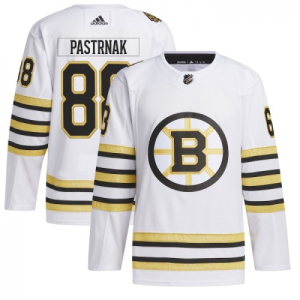 Miesten NHL Boston Bruins Pelipaita David Pastrnak Authentic Adidas 2023-24 Valkoinen